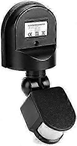 110V-240V Adjustable  Body Motion Infrared Sensor Detector Light Bulb Switch ack)