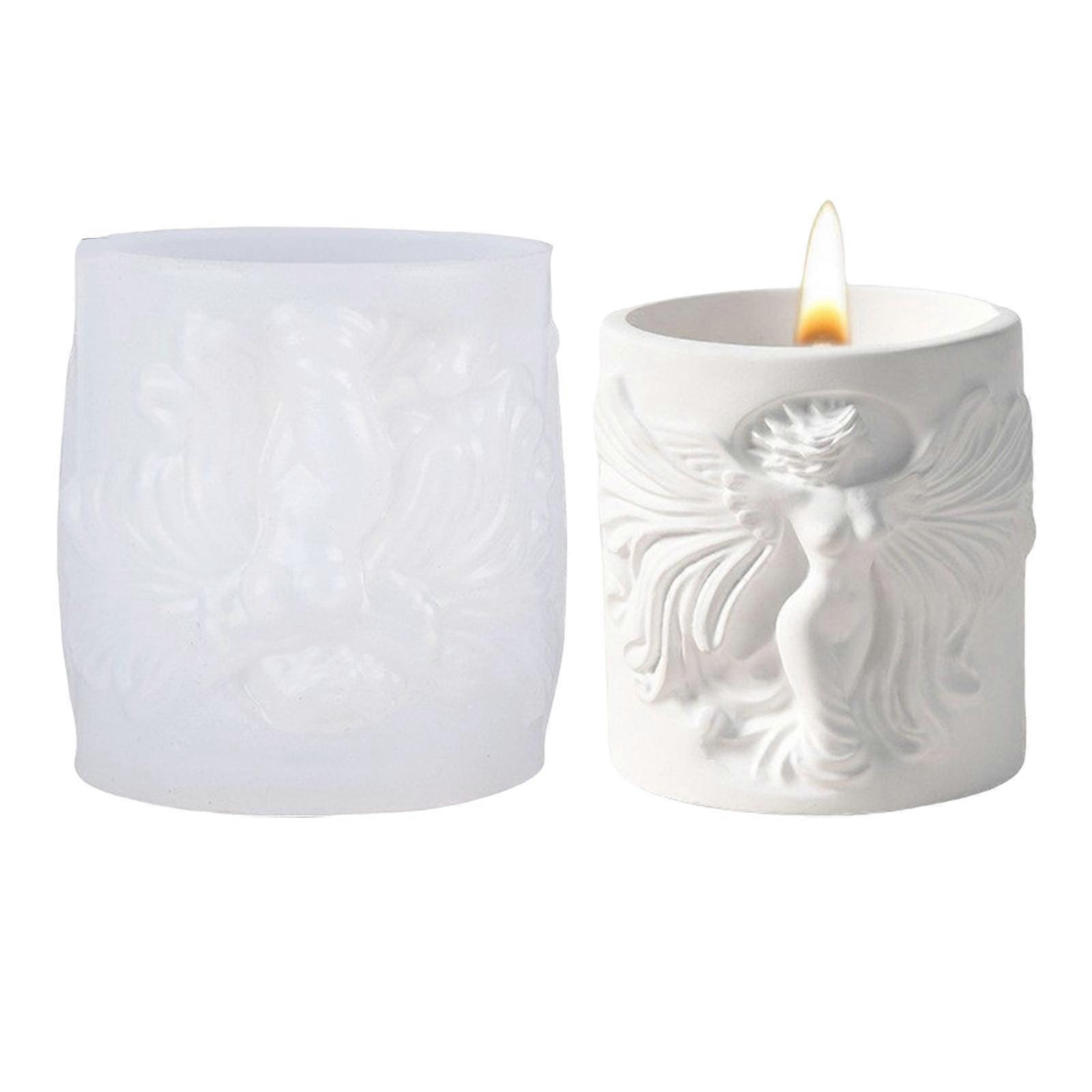 Multipurpose Statue of Liberty Shaped Silicone Mould for Resin Art Candle Containers Craft Projects Easy Release