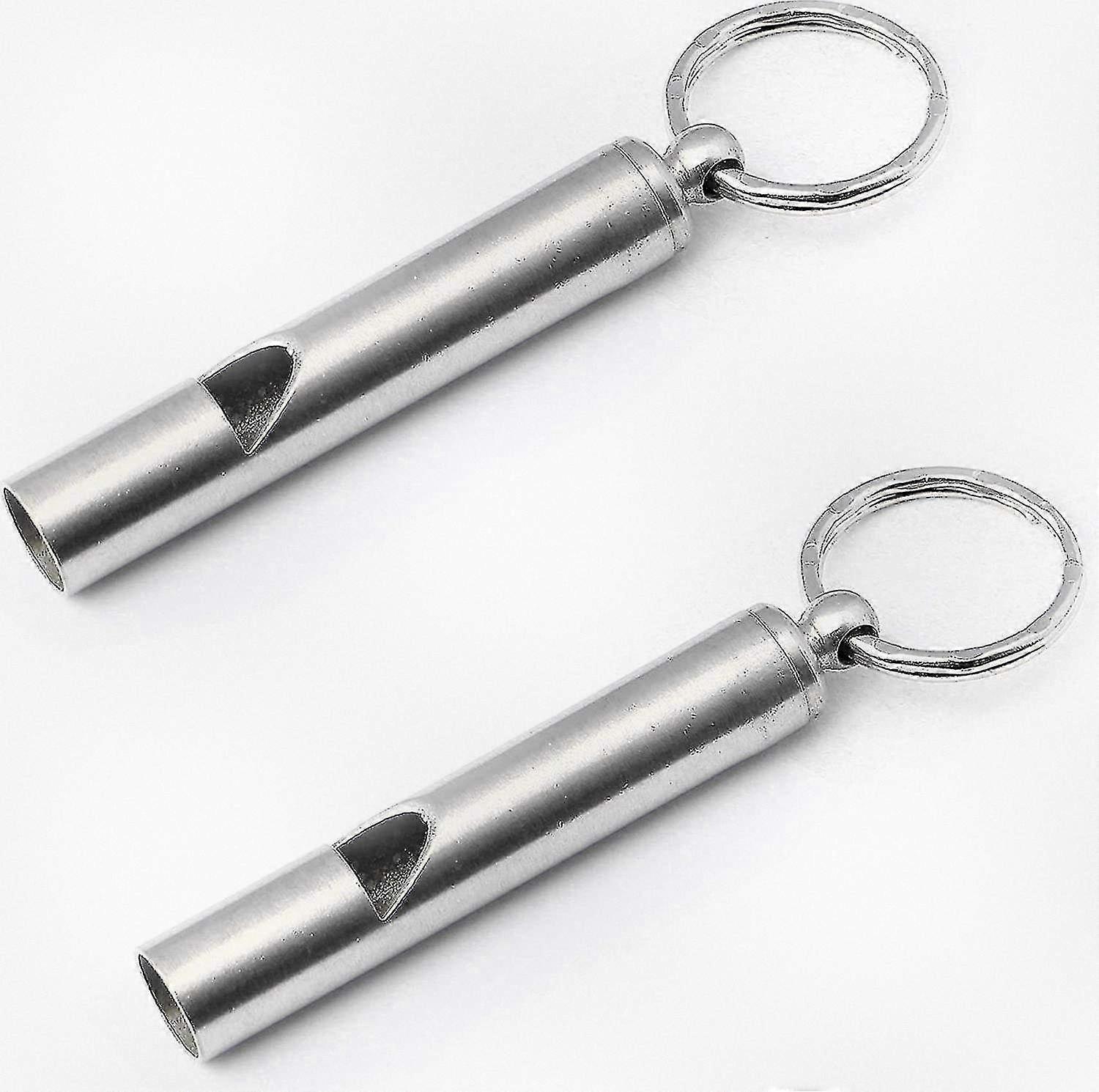 2 Pcs Copper Professional Dog Training Whistle for Recall and Behavior Control