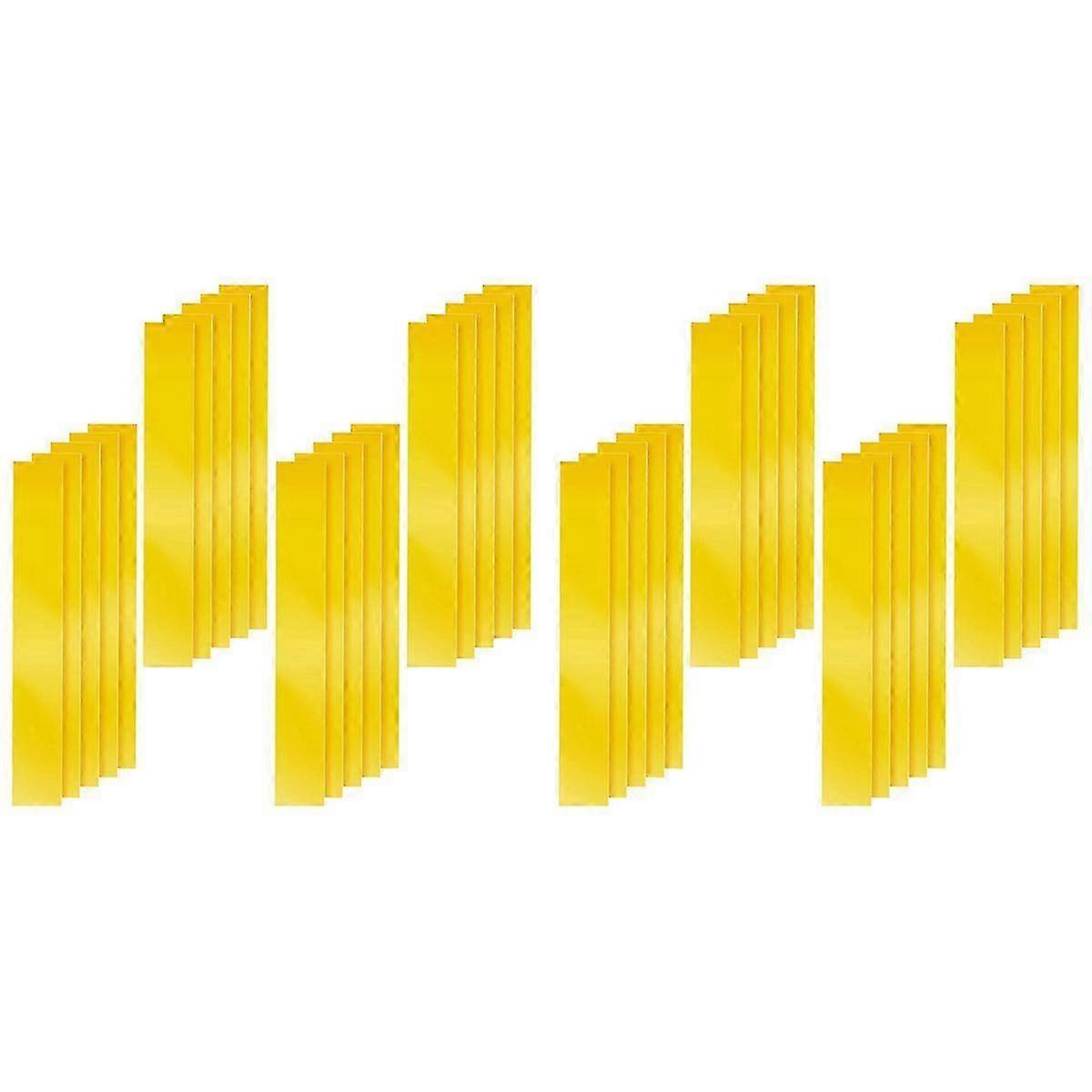 40Pcs Self-Adhesive PVC Positioning Strips for Miter Saw & Table Saw, Woodworking Guide Tape