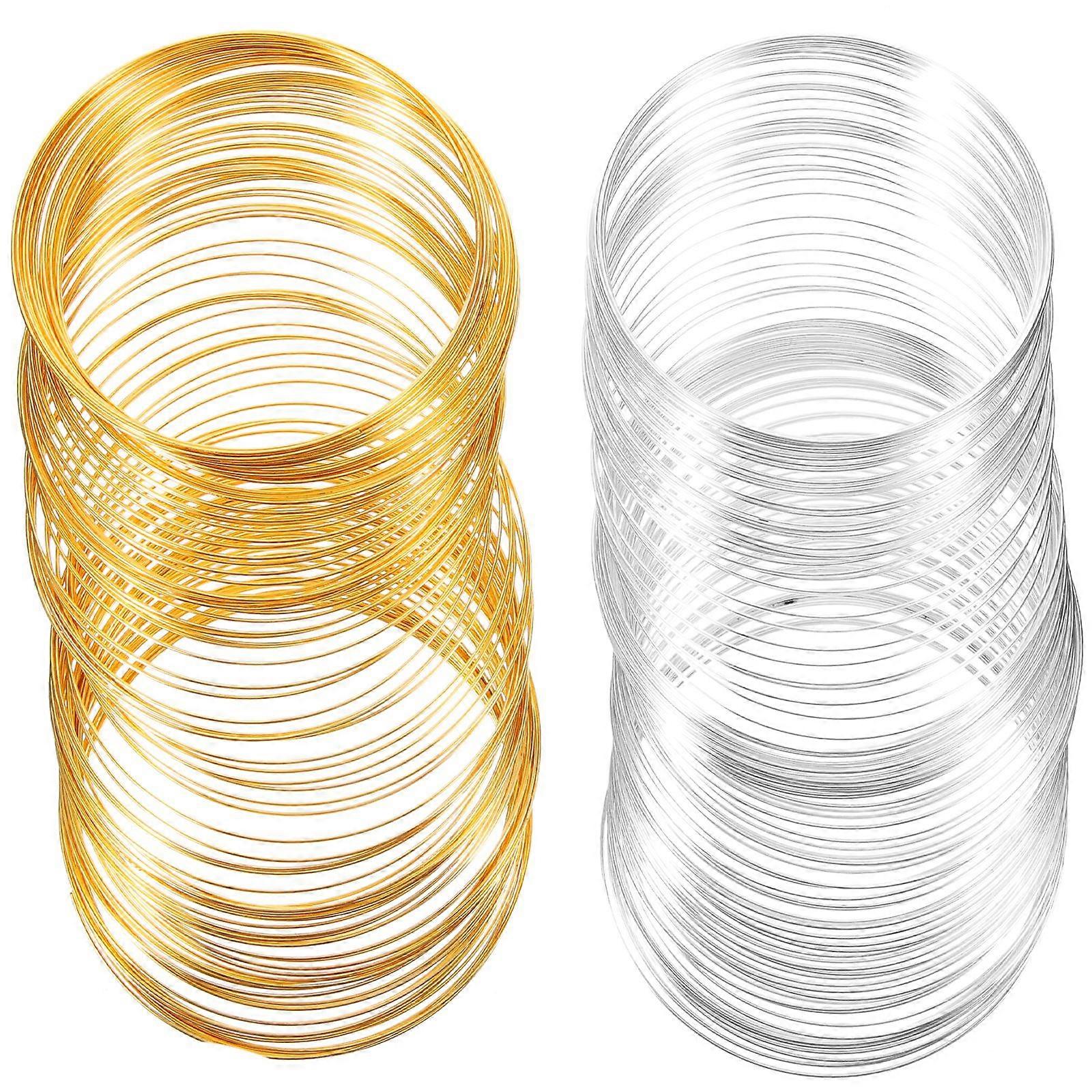 2 Rolls DIY stainless steel Wire Multi-function Jewelry Wire Professional Beads Wire