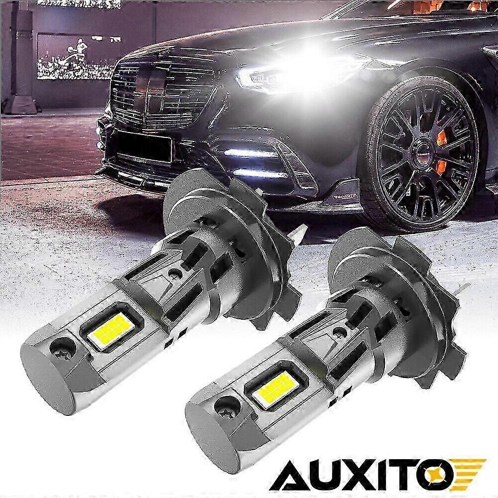 H7 LED Headlight Bulb Kit High Beam 6500K 50000LM White Bulbs Bright Lamp CANBUS DG