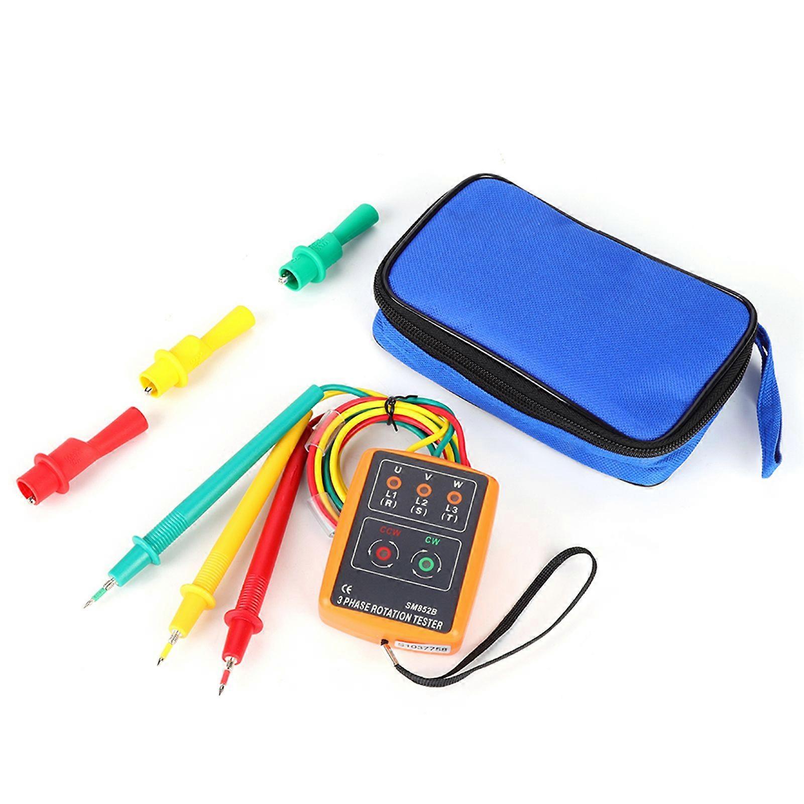 High quality  Three-phase phase tester SM852B (without battery)