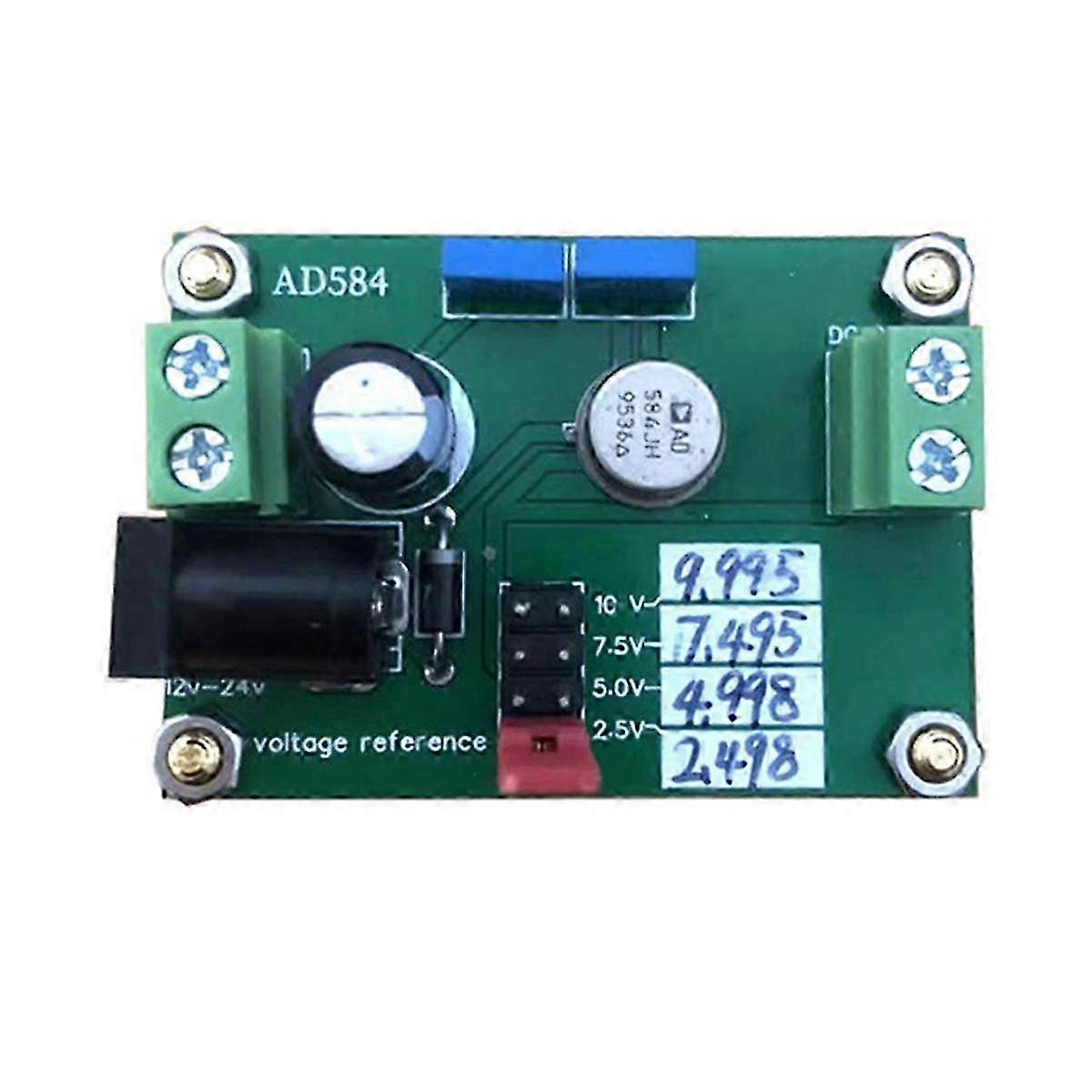 AD584JH Voltage Reference Module Board Programmable 4 Channel DAC ADC Replace Work on 2.5V/7.5V/5V/