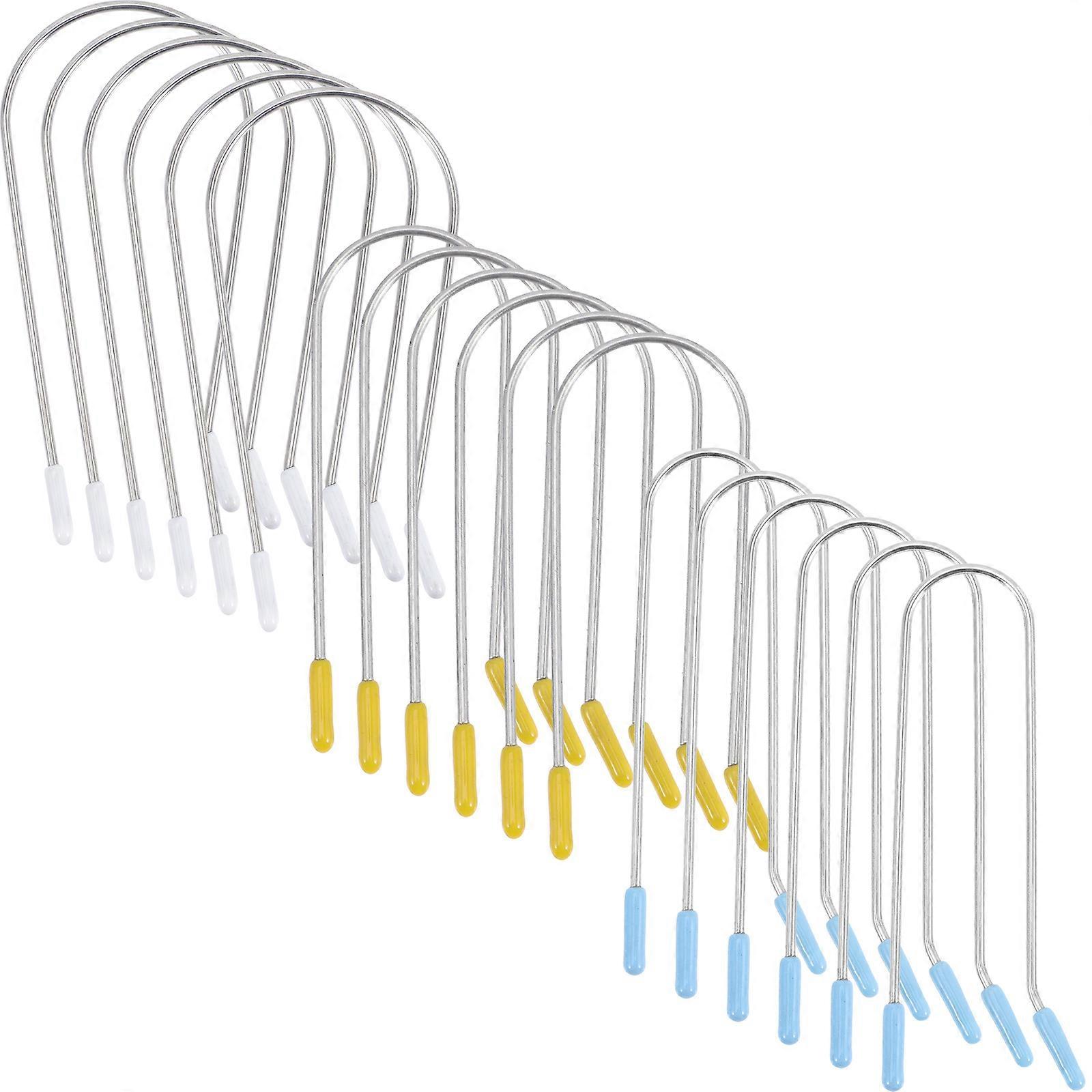24pcs U Shaped Hot Curler Clips for Hot Rollers – Durable, Secure Hair Styling for All Hair Types