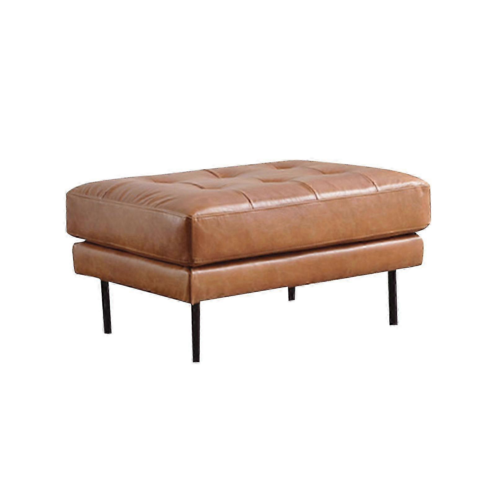 Creative PU Leather Small Footrest Stool for Bedroom Bedside Use in Home Decor