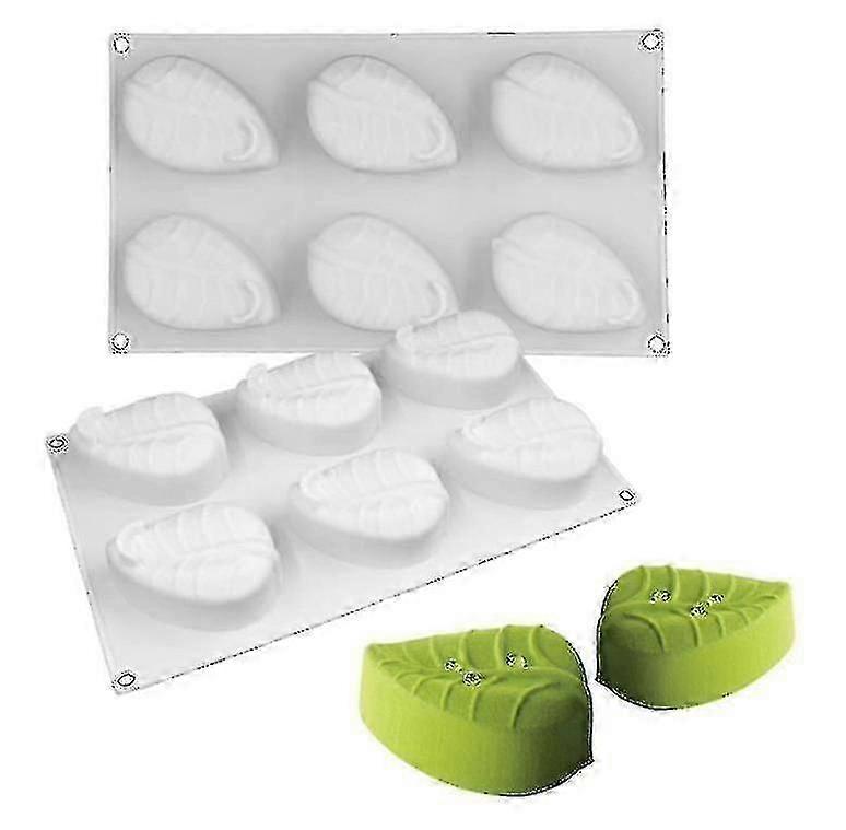 Cake Pans Molds Leaf-shape Silicone Mold Baking Mould For Cake
