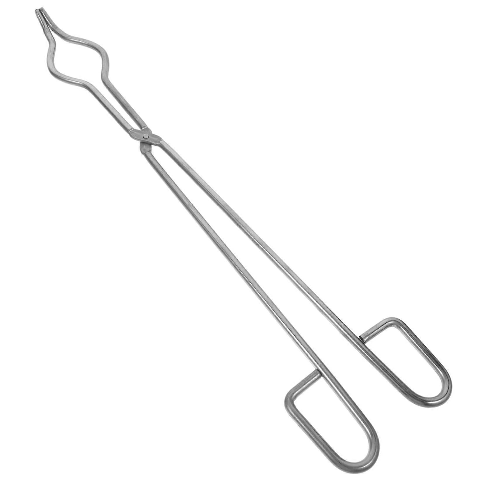 Crucible Tongs with NonSlip Clamp for Precise Experiments Tool for Laboratory Cups Crucible Piler for Chemical Applications Ref: 8832