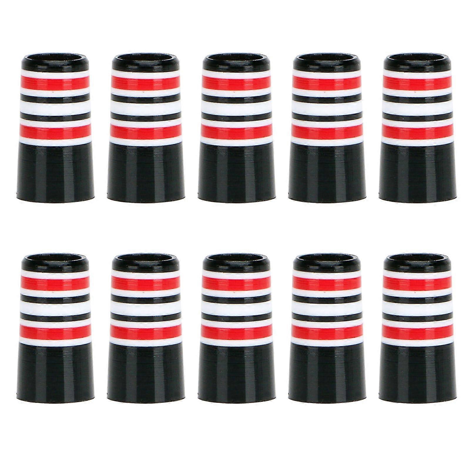 10 pieces MultiRing golf iron ferrules, replacement ferrules, tapered ferrules for cone tips, iron wedges, easy to install