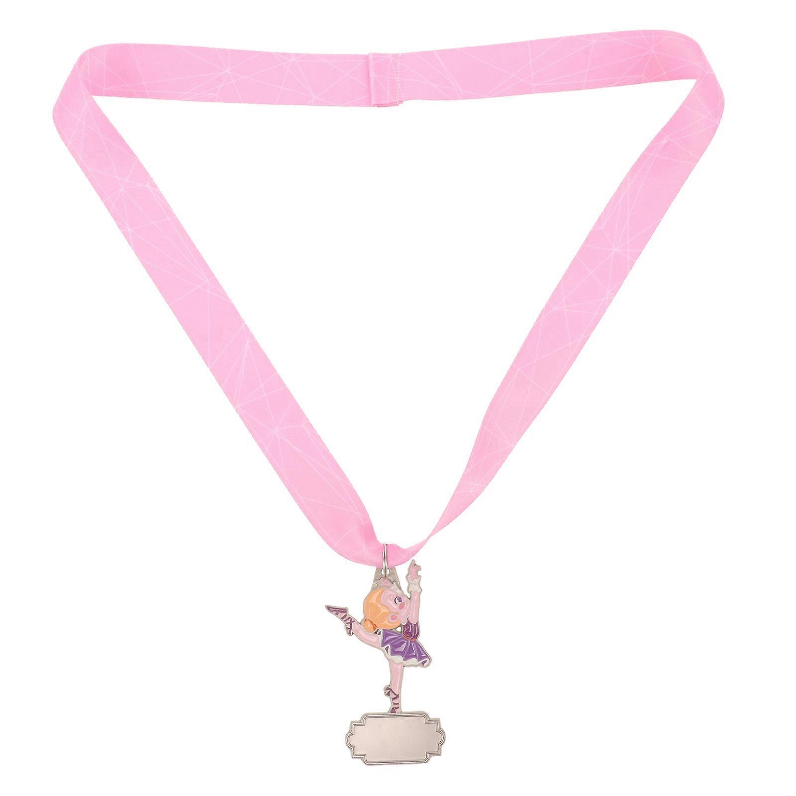 Kids Dance Medals Silver for Young Dancers Award Recognition Unique Shape 1Pack