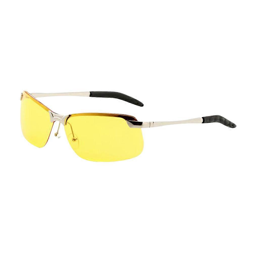 Polarized Lens Night Glasses Driving Glasses Add Color Contrast Random Frame Color 1Set