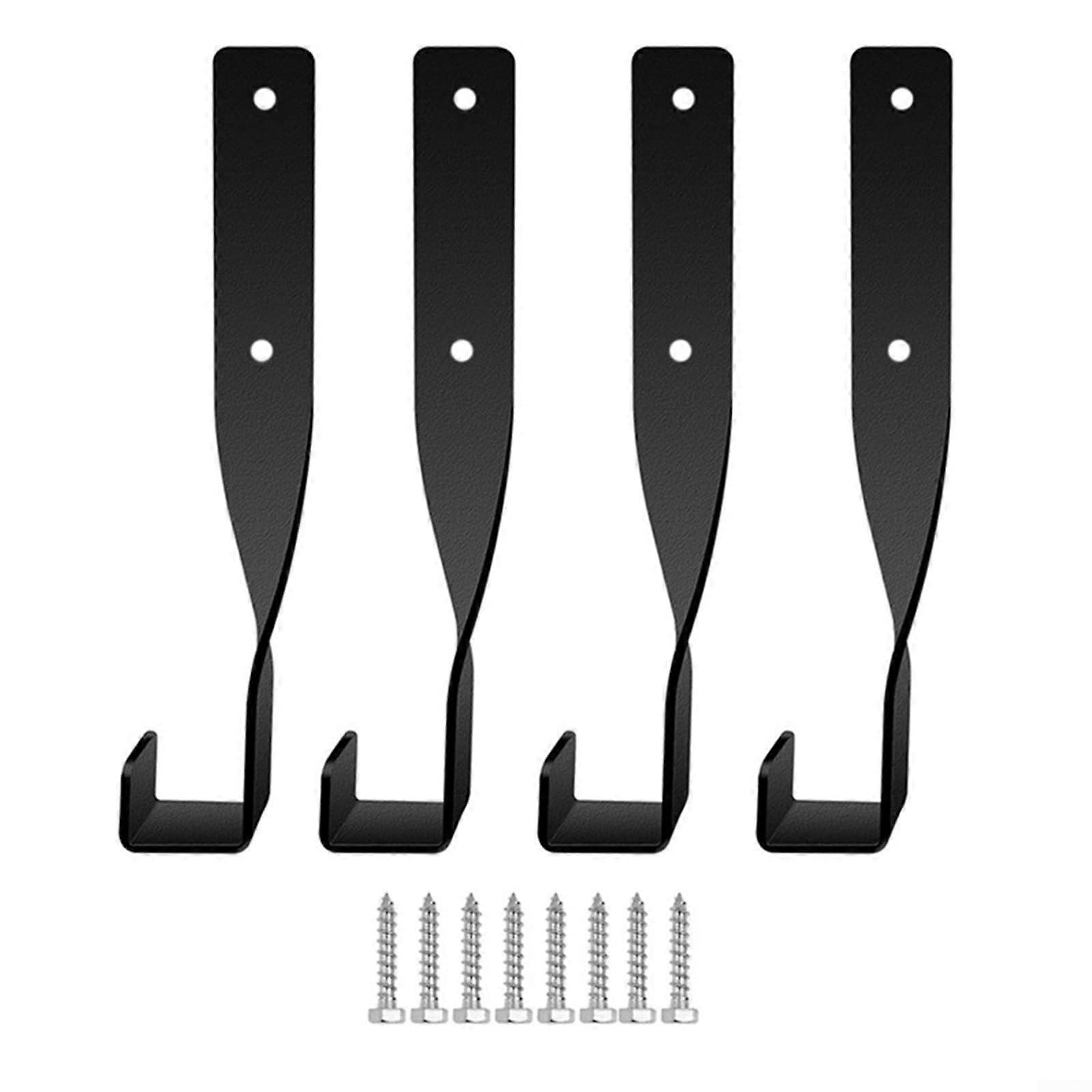 Chainsaw Wall Mount - Secure Garage Hanger for Tools, Heavy-Duty Storage Bracket, Pack of 4 for All Chainsaw Models