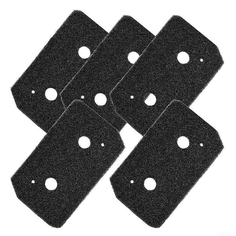 Foam Filter Replacement 5-Pack for Siemens Series 4 8 Dryer 12007650 228x128mm Black High Efficiency Sponge Filter