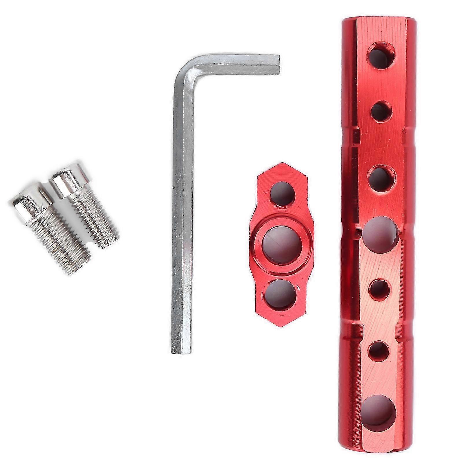 Motorcycle Handlebar Extender Mount Multifunction Universal Replacement for KAWASAKIRed hwy