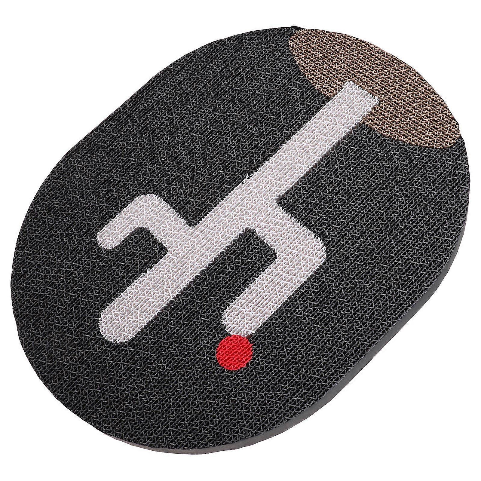 Cat Scratching Board Amusement Toy Pet Toy Home Rectangle Hanging Multi 44.00X35.00X2.00CM Scratching 1Set