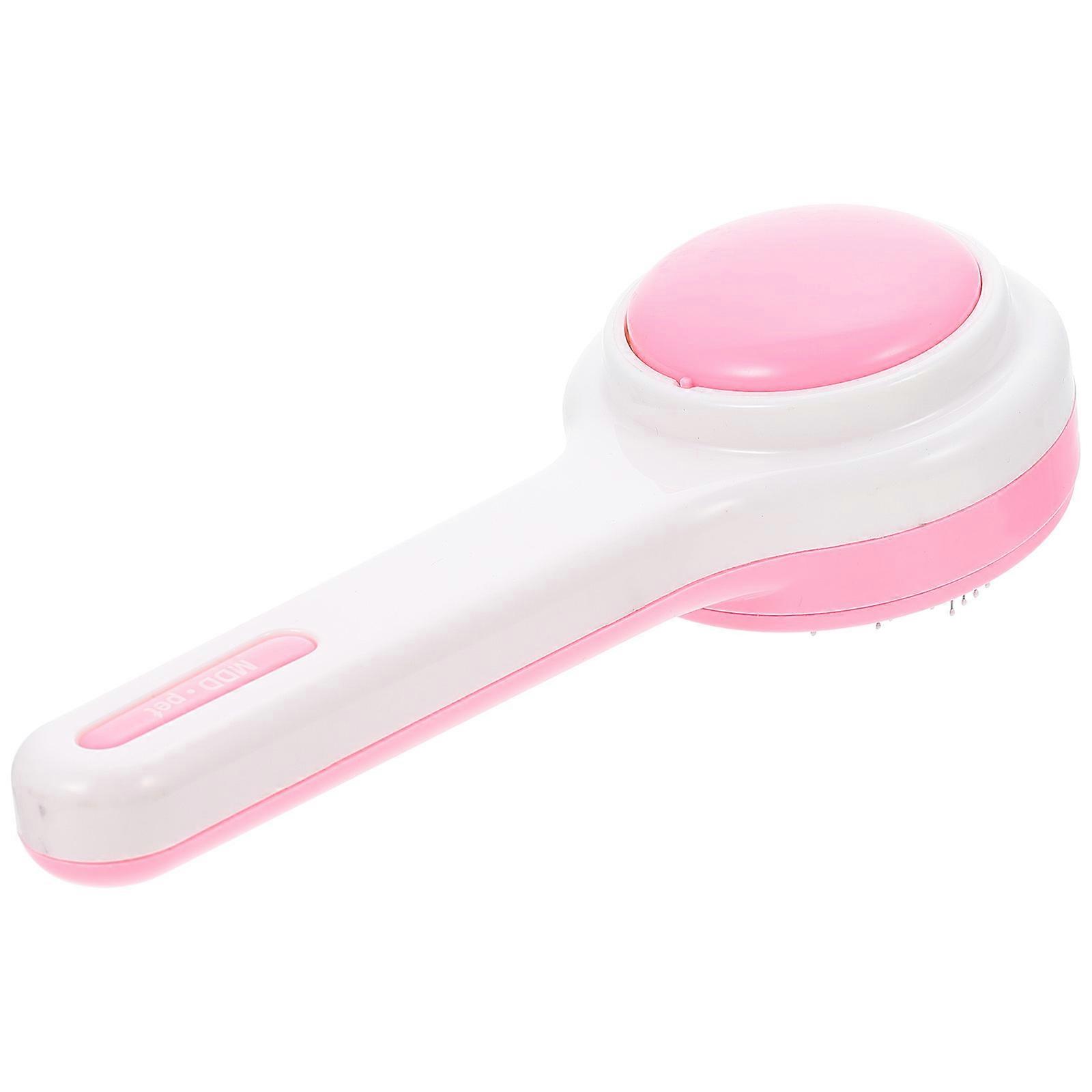 Cat Comb Cat Brushes Dog Grooming Comb Portable Pet Accessory For Daily Care Pink 7.9X3.3X1.8In Grooming 1Set
