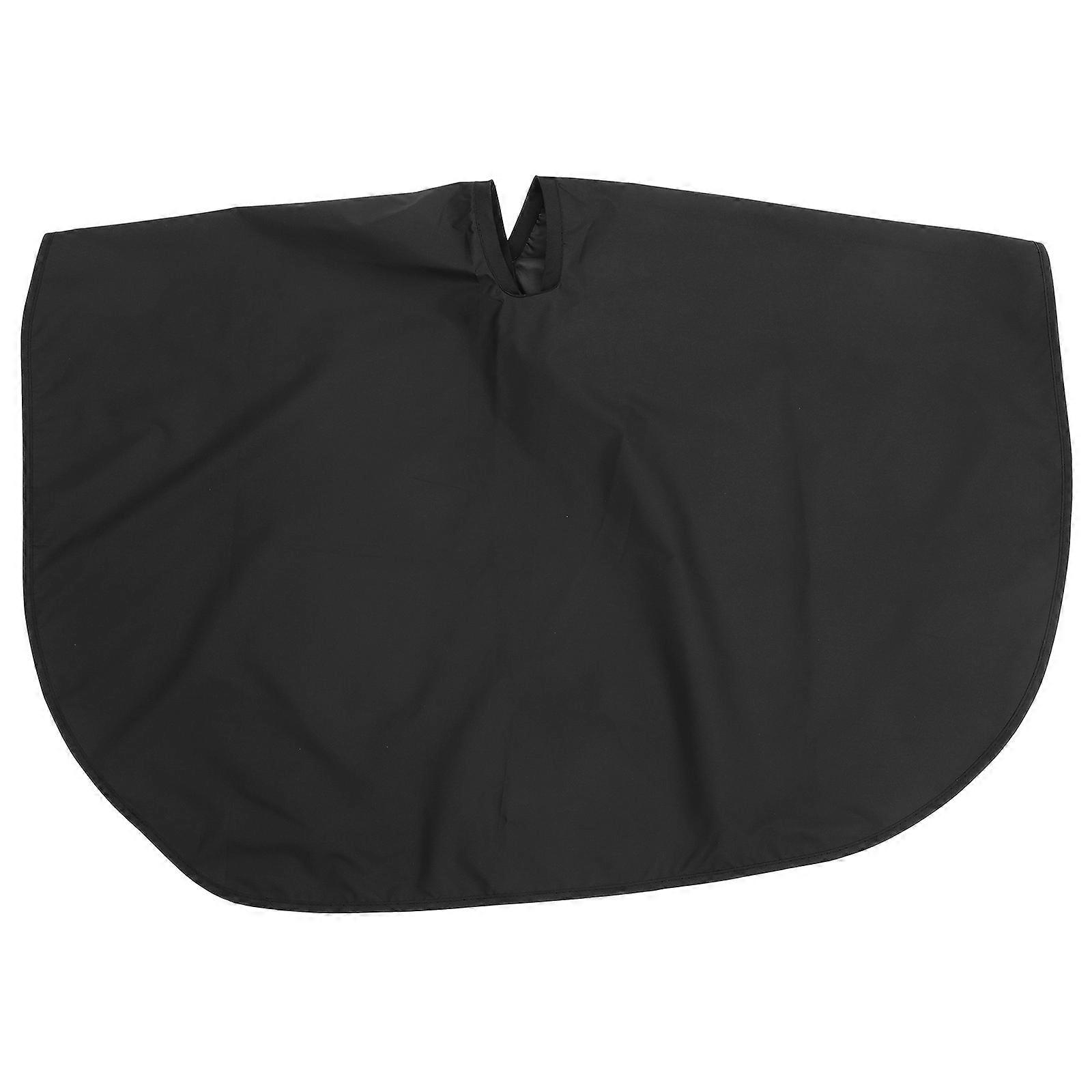 صالون كيب كتف مقاوم للماء لتصفيف الشعر مكياج الجمال أسود 80.00X67.00X0.40CM 1 قطعة