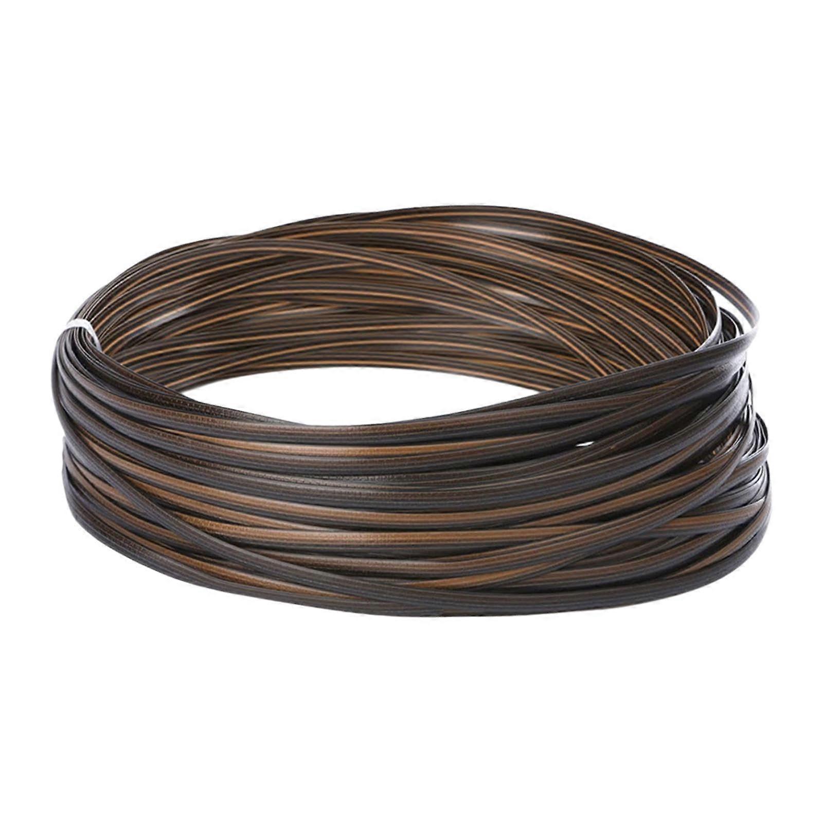 120 Feet Wicker  Kit, Replacement for Craft Projects, Versatile and MultiFunctional Weaving Material for Furniture, Patio Chairs, Brown