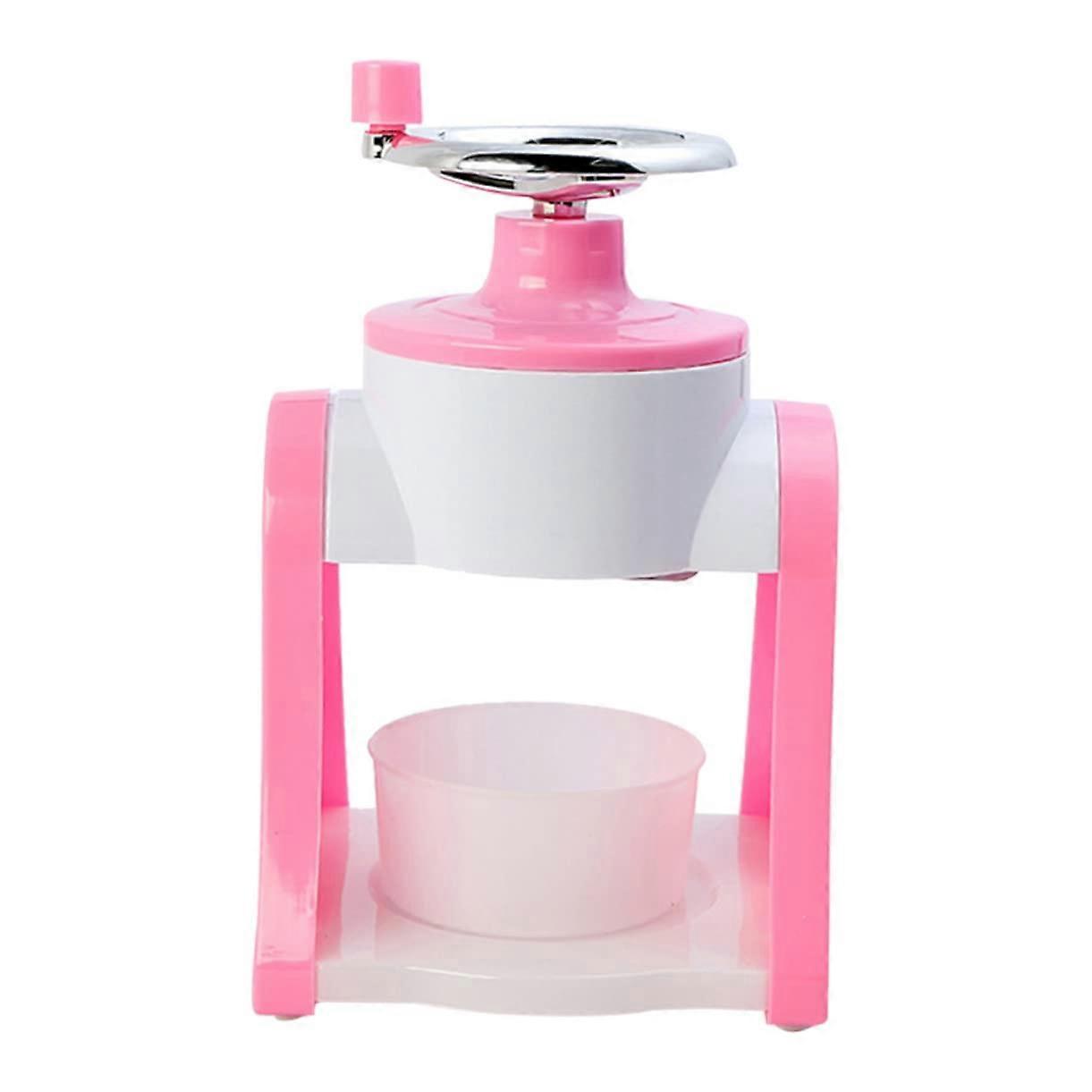 Manual Ice Shaver For Home Use Portable Ice Crusher DIY Summer Desserts Easy To Operate Durable Material For Family