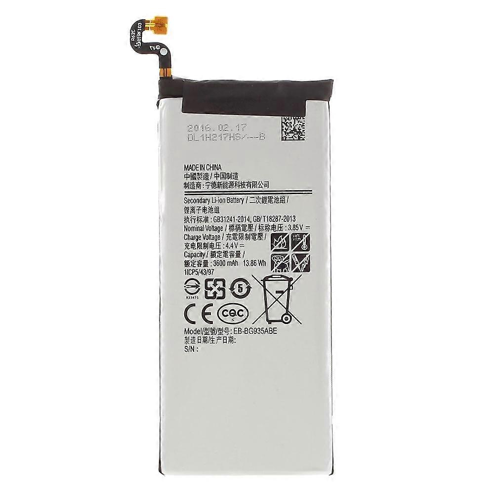 For Samsung Galaxy S7 edge 3.85V 3600mAh Rechargeable Li ion Battery Part (Encode: EB BG935ABE) (wit