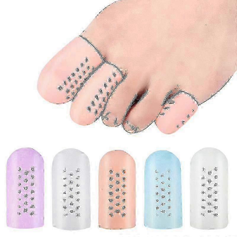 10 Pcs Silicone Toe Protectors