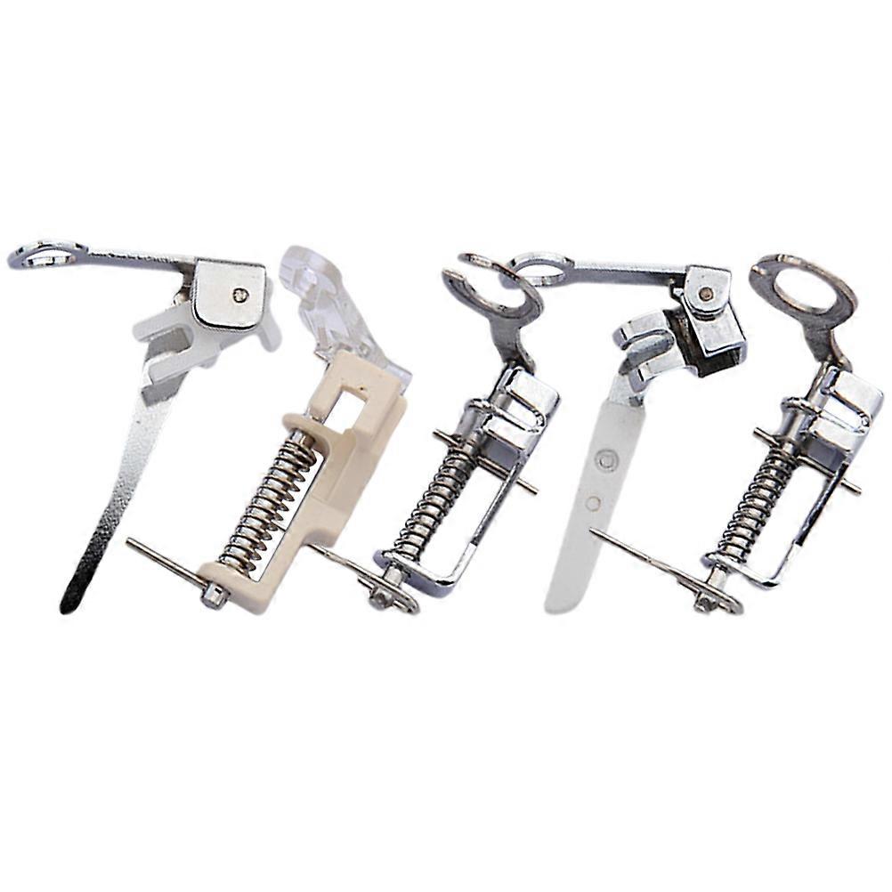 5pcs Professional Sewing Feet Set Universal Presser Foot Accessories for Home Sewing Machines, Suitable for Various Crafts and Heavy Duty Fabrics
