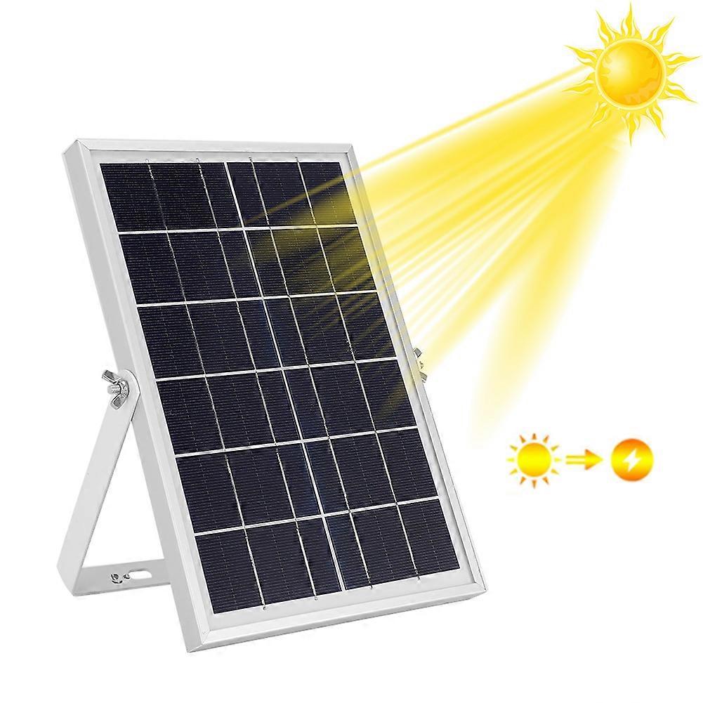6W IP66 Solar Power Bank Panel Charger External Battery Charging 6V 1A for Security Camera