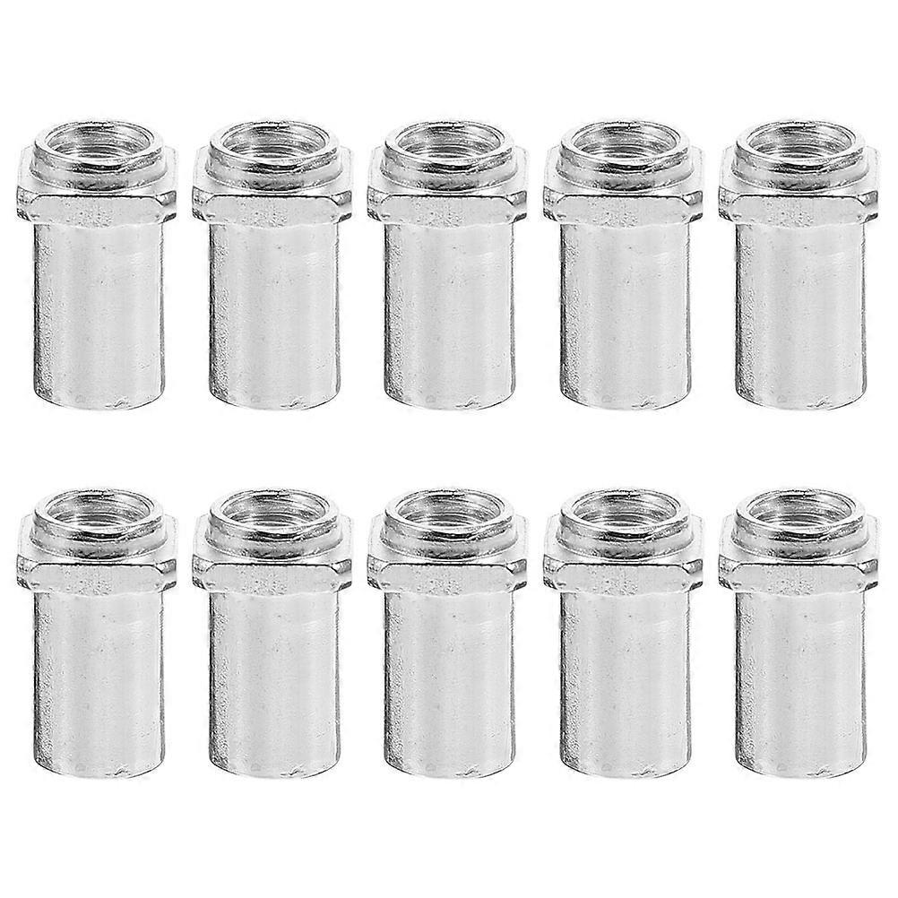 Iron Tom Lug Swivel Nuts Drum Maintenance Professional Drummers Round Shape 10Set