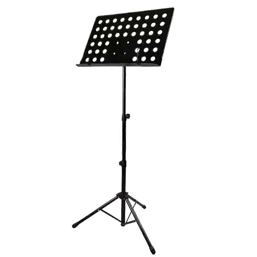 Professional Music Stand, Adjustable, Strong and Stretchy Black