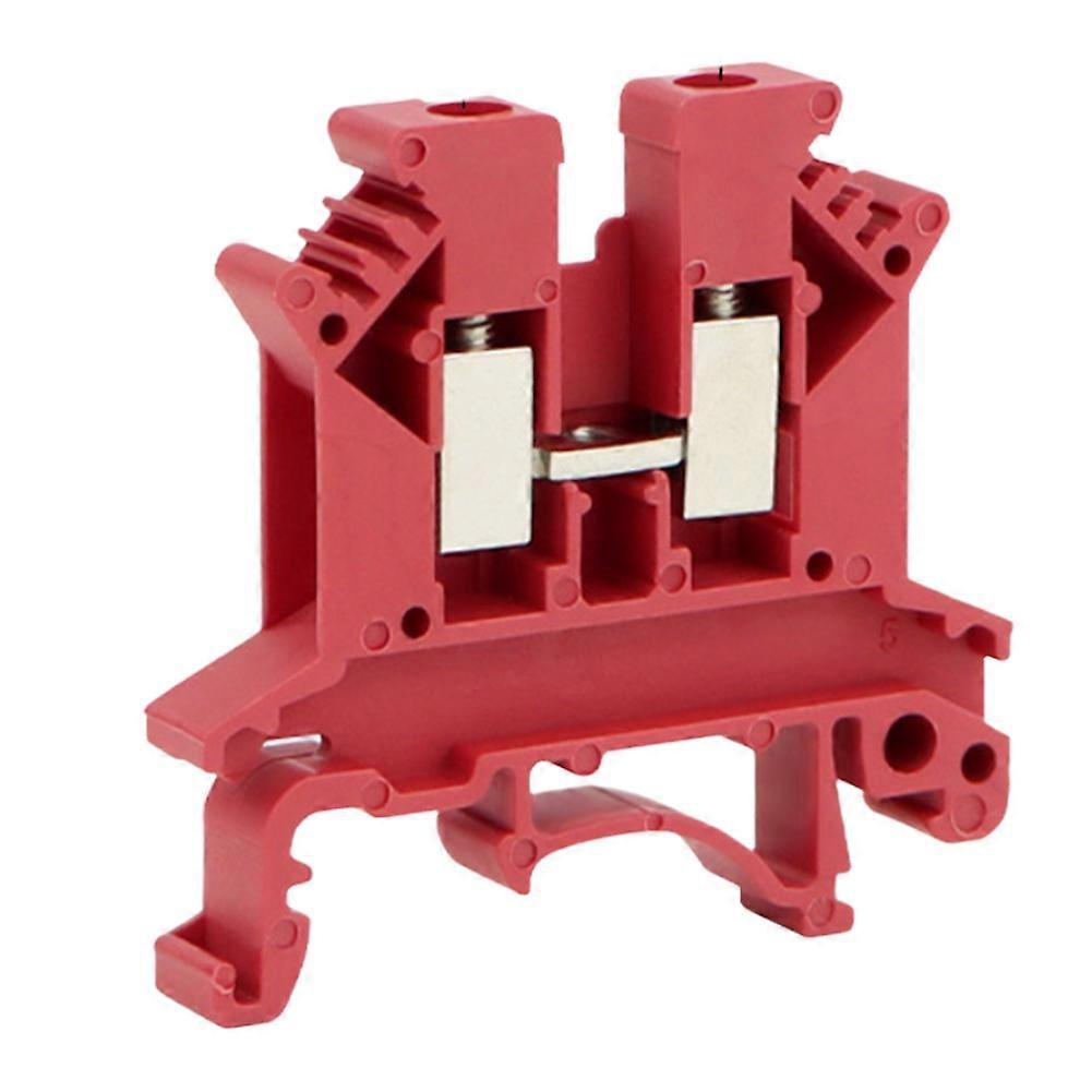 DIN Rail UK2.5B Terminal Block Clip Connector Square Universal Screw Connector 100pcs