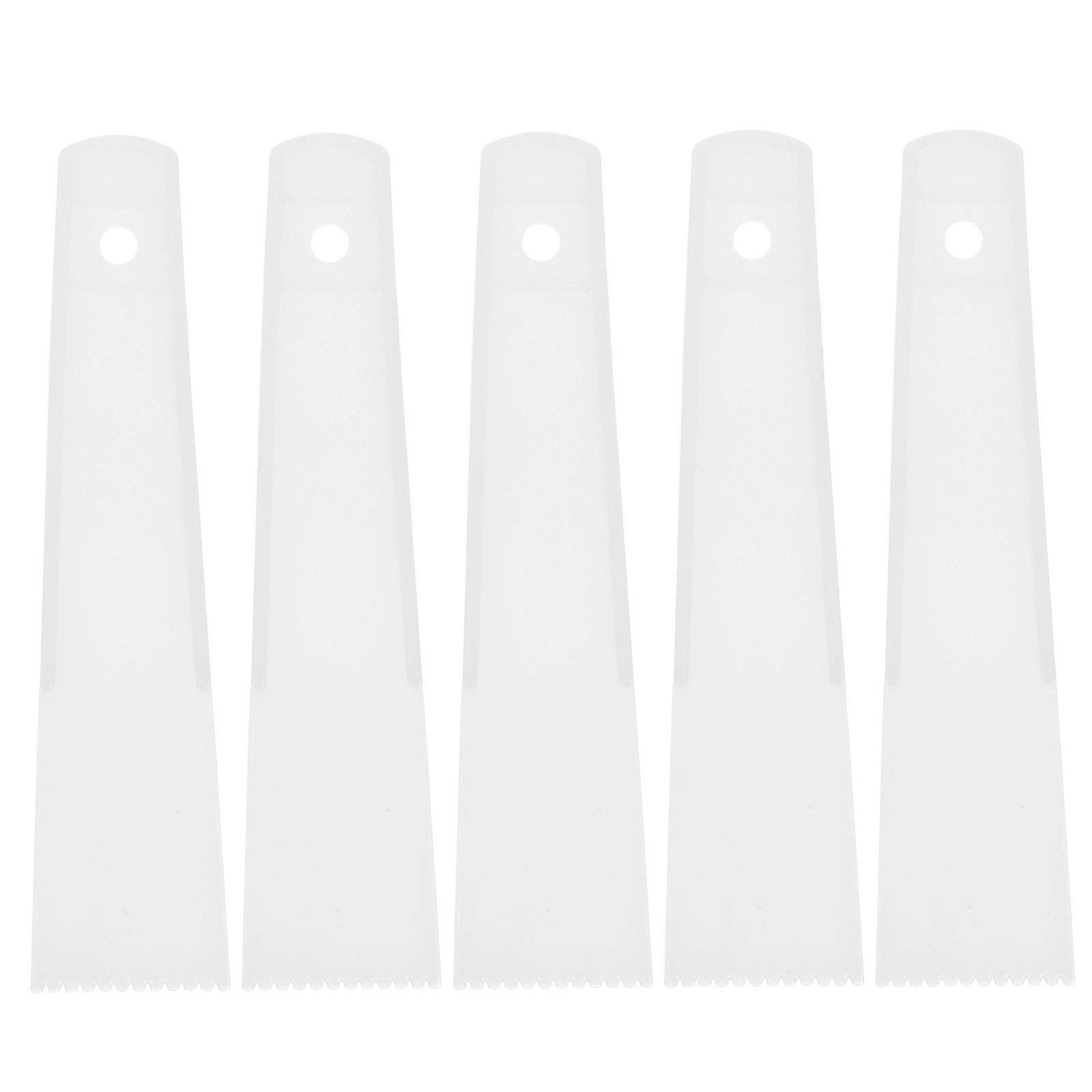 Plastic Spreader Glue Smear Tool For Shoemaking And Bag Making 5Pcs