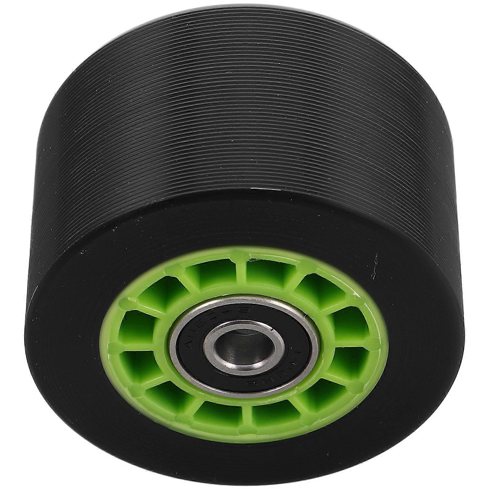 Roller Skate Wheels Nonflashing Design For Indoor And Outdoor Use PU Material Round Shape Easy Installation 1Set