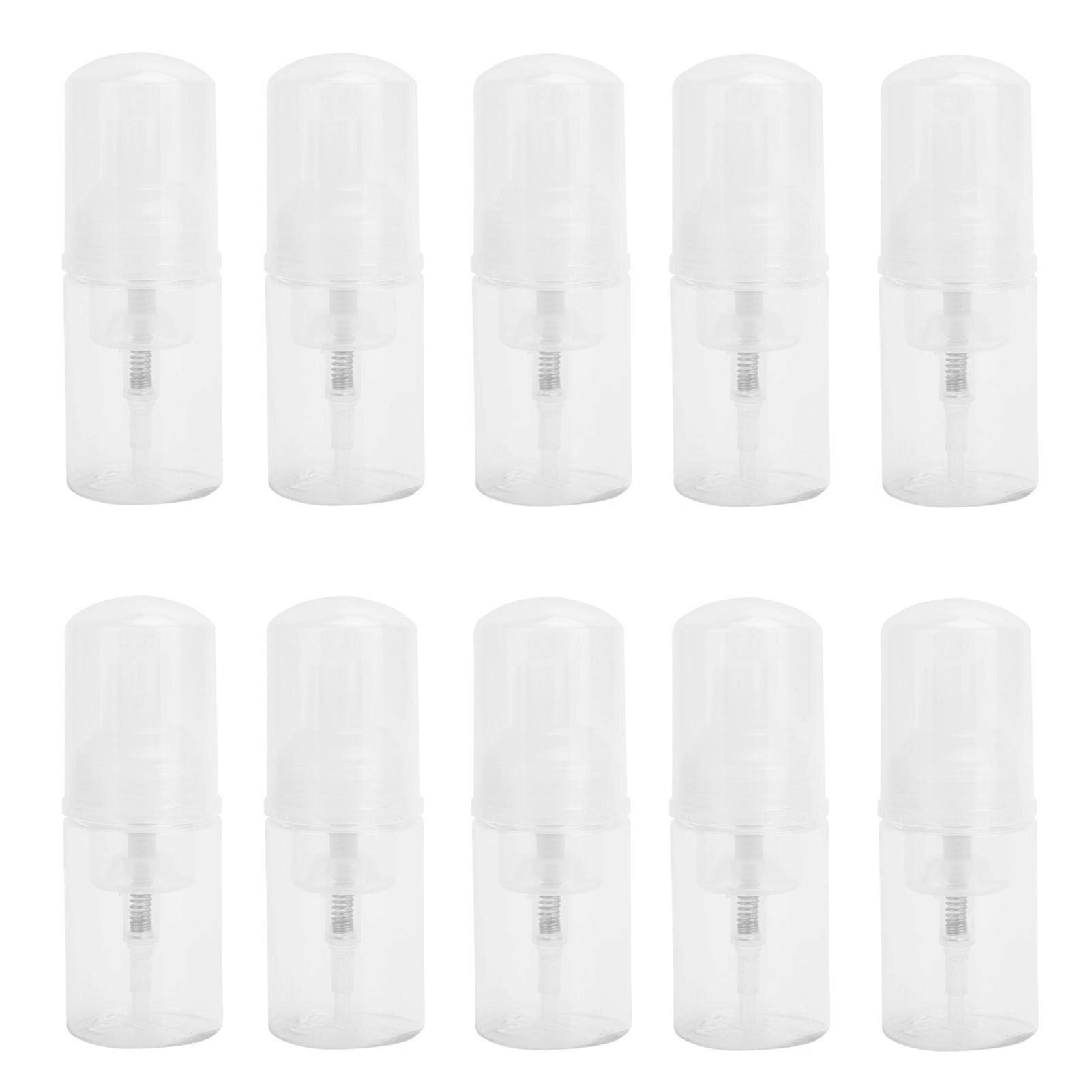10Pcs Empty Bottle 30ml Travel Portable Refillable Liquid Soap Dispenser Container
