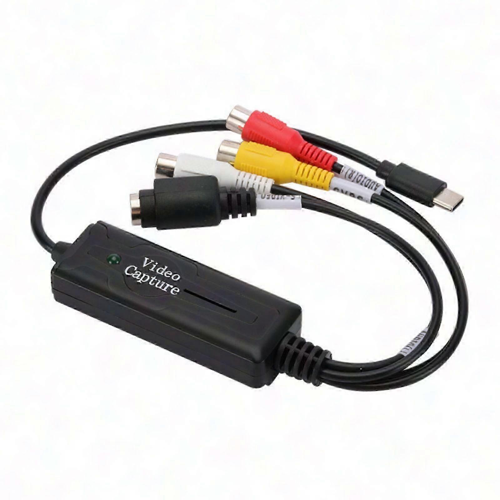 USB Video Capture Card S-Video to USB 2.0 Converter