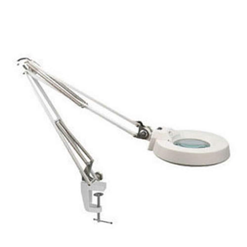 Illuminated Magnifying Glass for Desktop, Adjustable Handheld,  Comfortable Glasses Lens for Reading, Hobbies, Jewelry Cards, Crafts