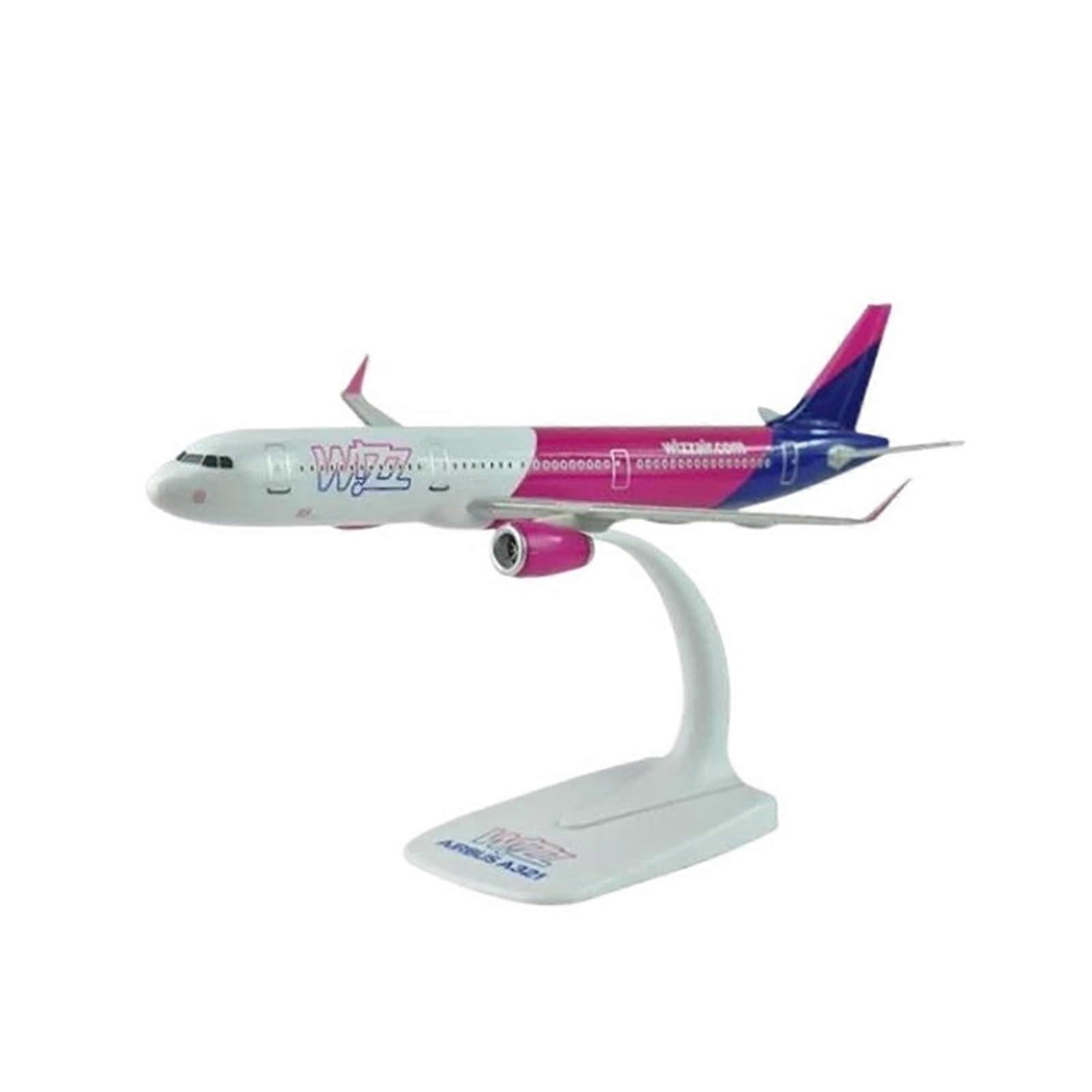 Metal Plane Model DieCast 22 cm A321 Aircraft Model Static Display Souvenir