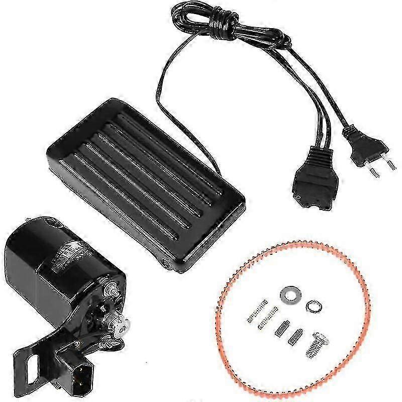 محرك ماكينة الخياطة ، دواسة التحكم في القدم ، دواسة عالمية لآلات الخياطة القديمة ، قطع غيار محرك الخياطة 180 واط مع دواسة القدم ، ضوضاء منخفضة