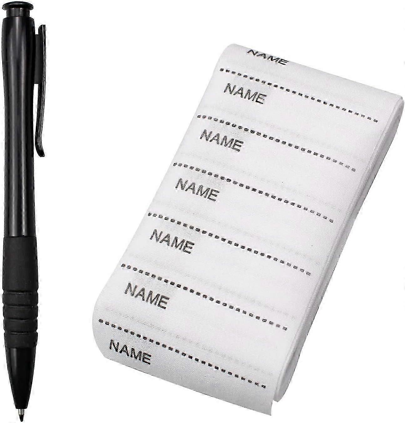200 Pieces Iron-On Clothing Labels for Fabric, School, and Daycare - Personalized Name Labels to Attach with Iron