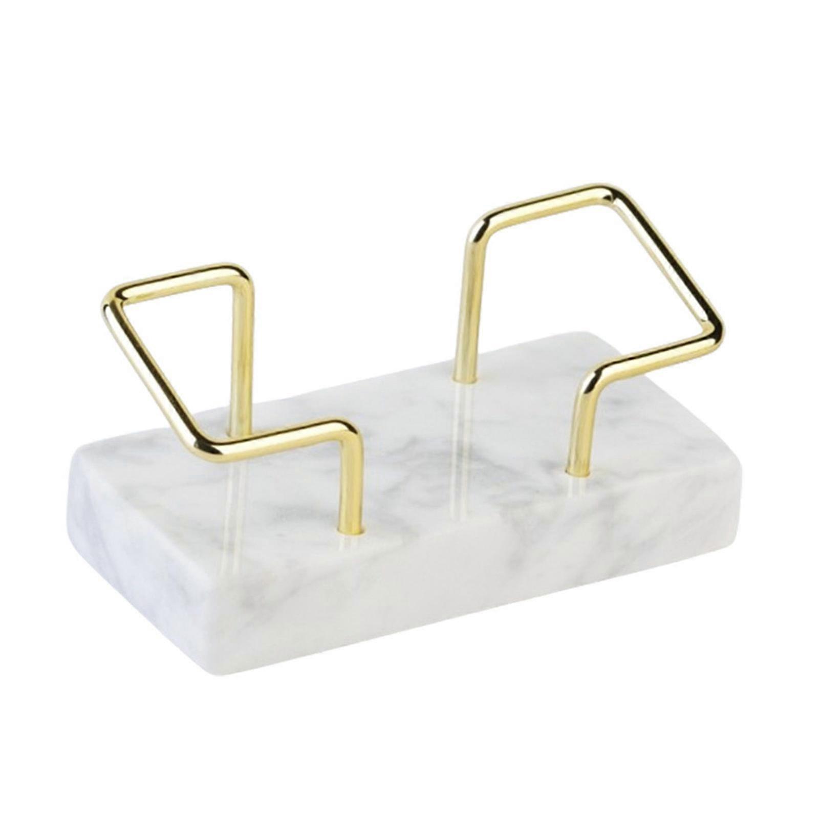 Marble Card Holders Business Card Holders Desktop Business Card Display Stand Business Card Stand for Office Desktop Multicolor