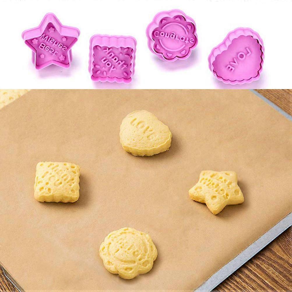 8PCS Spring Mold Christmas Thanksgiving Biscuits Cutter Baking Tool