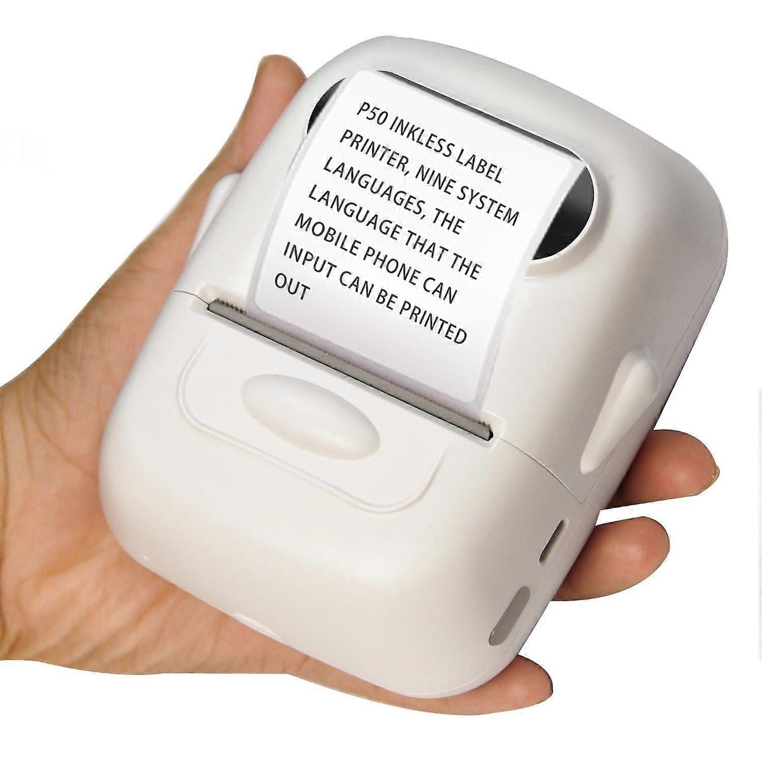 Portable Bluetooth Thermal Label Paper Printer