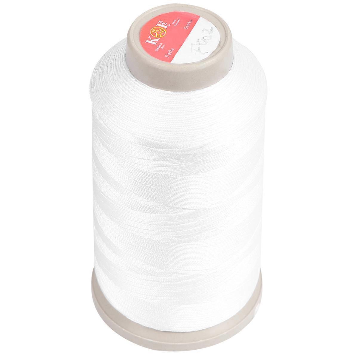 Sewing String White Upholstery Thread For Quilting Carpet Dress Making 0.3mm Thickness 1Pack