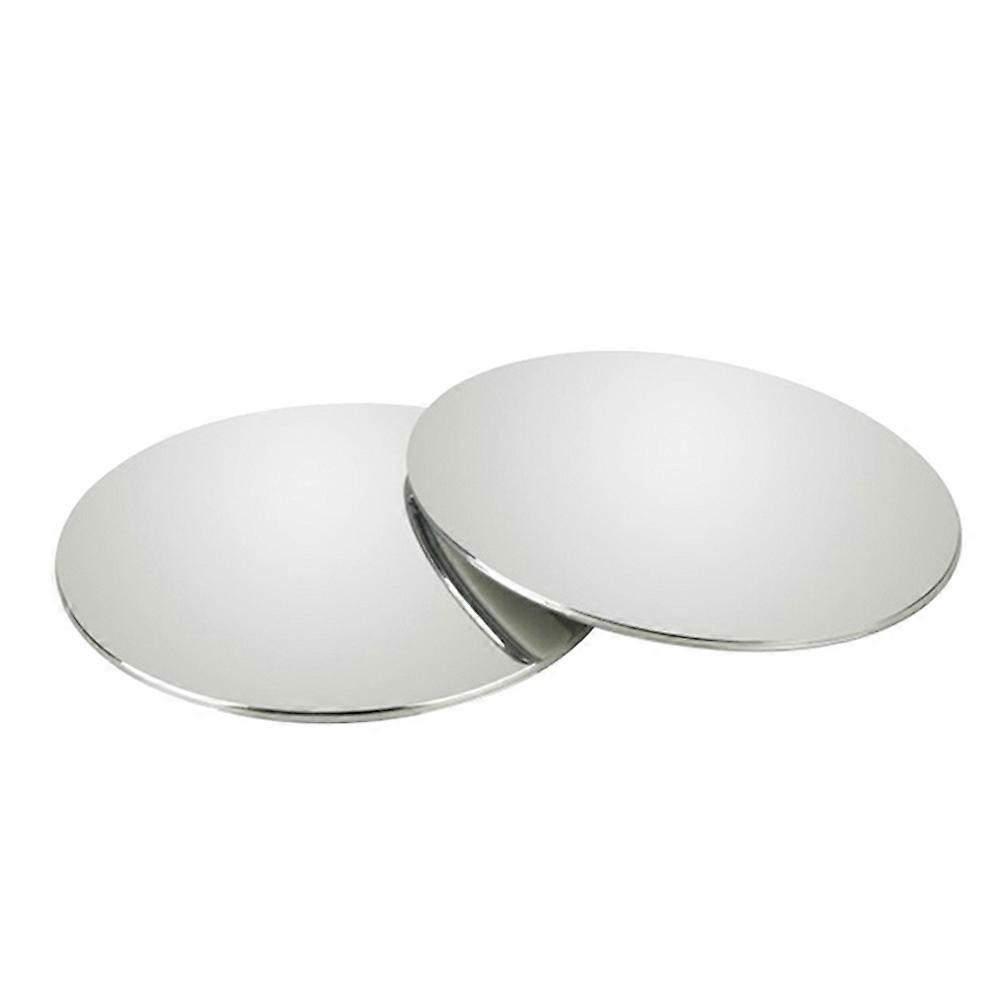 Wide Angle Convex Rearview Mirror 360 Degree Rotatable 170 Degree Wide Angle Driving Parking Glass 2Set