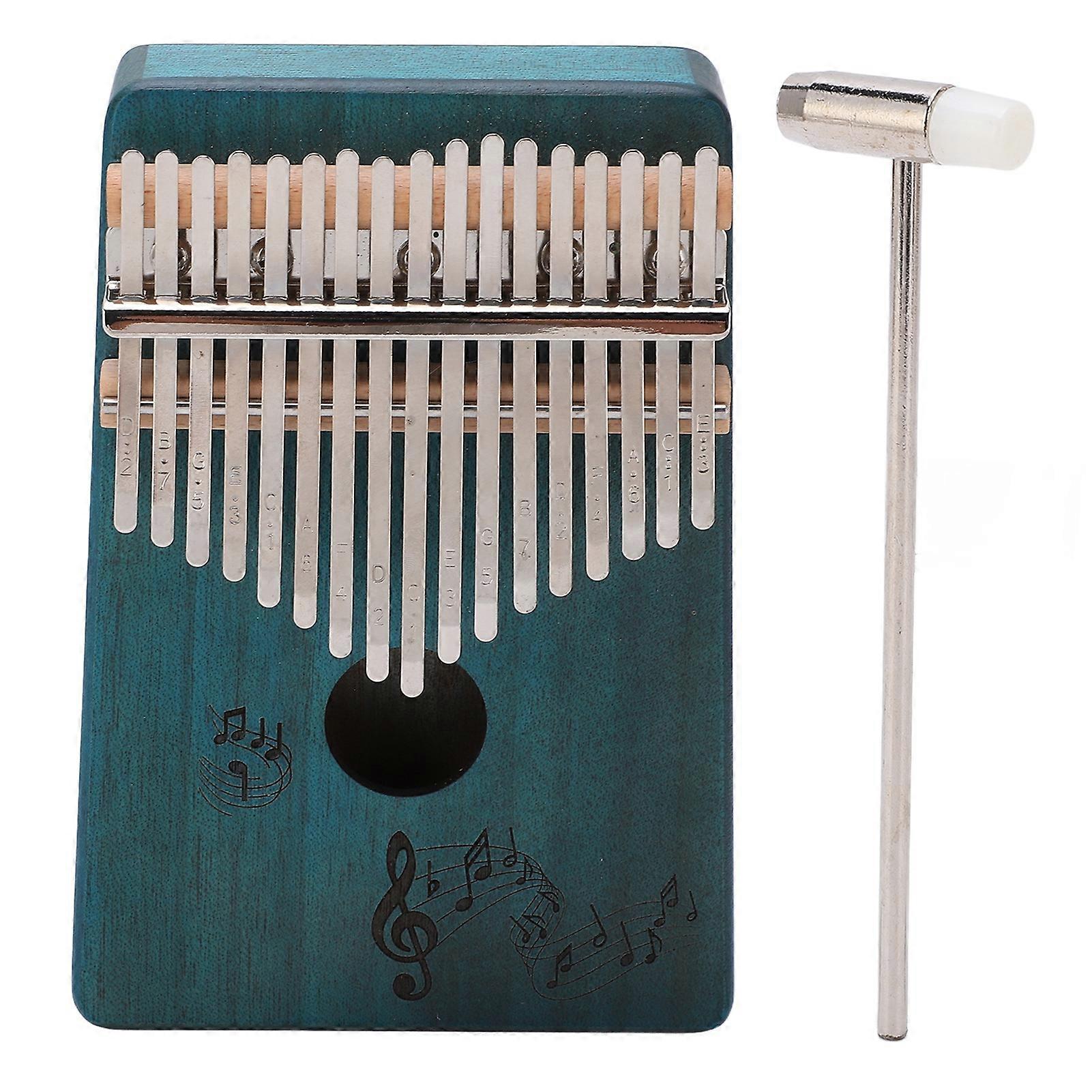 17 Key Kalimba Thumb Piano Portable Finger Piano Mahogany Kids Adults Gifts Music Instrument