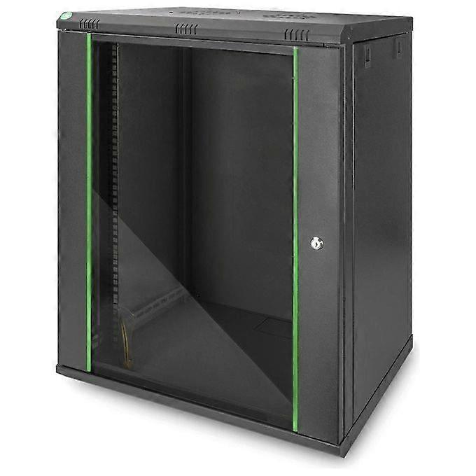 DIGITUS Network cabinet - 19 inch rack - 16U - Wall mounting - Depth 450 mm - Load capacity 60 kg - Dynamic Basic series