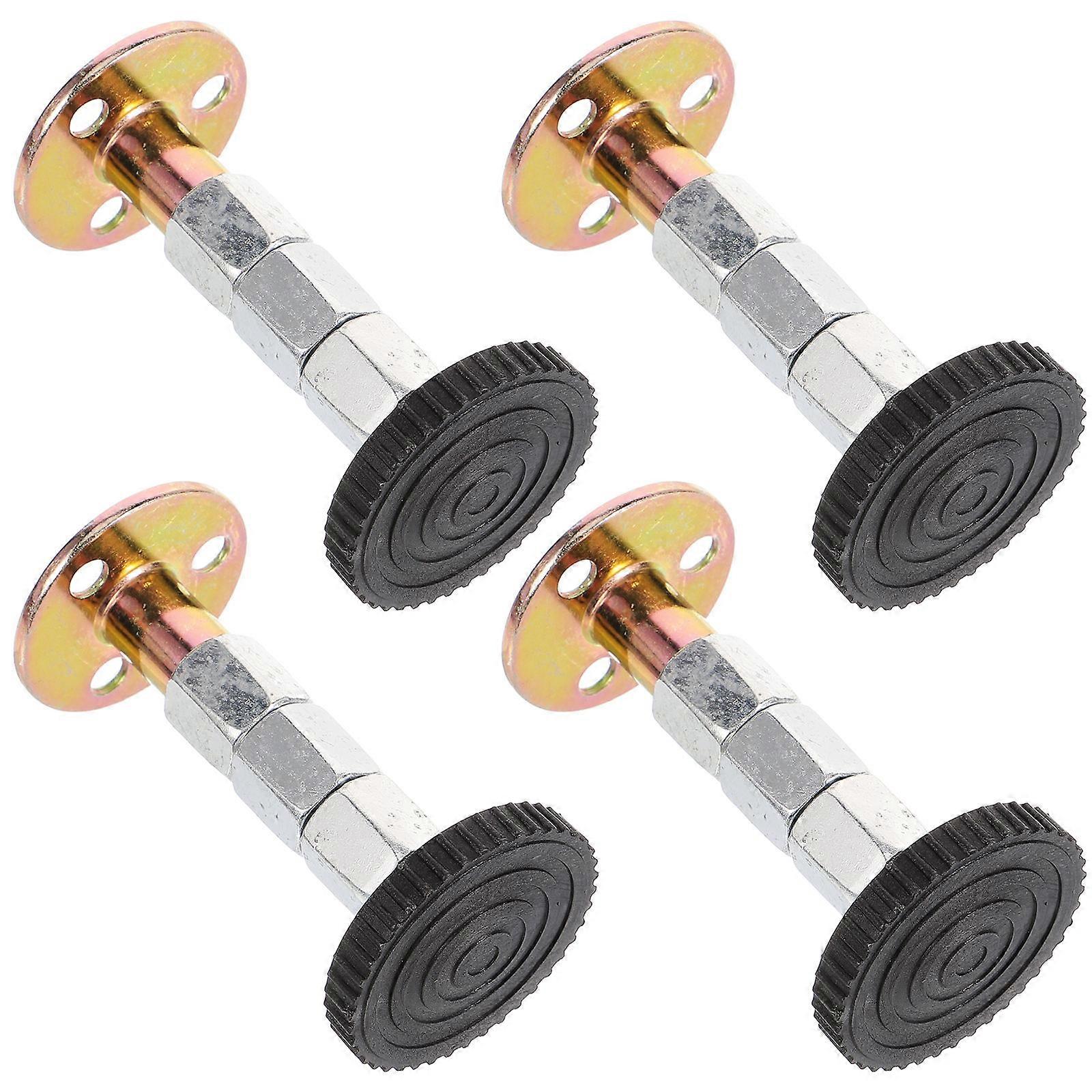 Headboard Stabilizer Bed Frame Bracket Noise Reduction Multi Color 7.7x4cm 4Pcs