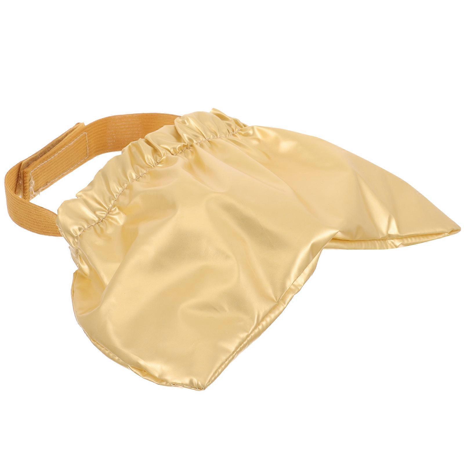 Shower Cap Waterproof with Adjustable Strap for Shower Use Satin EVA Material Fits Cats Dogs