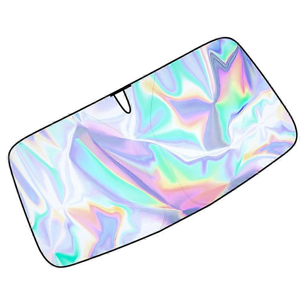 Windshield Visor Sun Shade Suv Efficient Sun Protection 140x70cm Multi Color UV Blocking 1Pcs