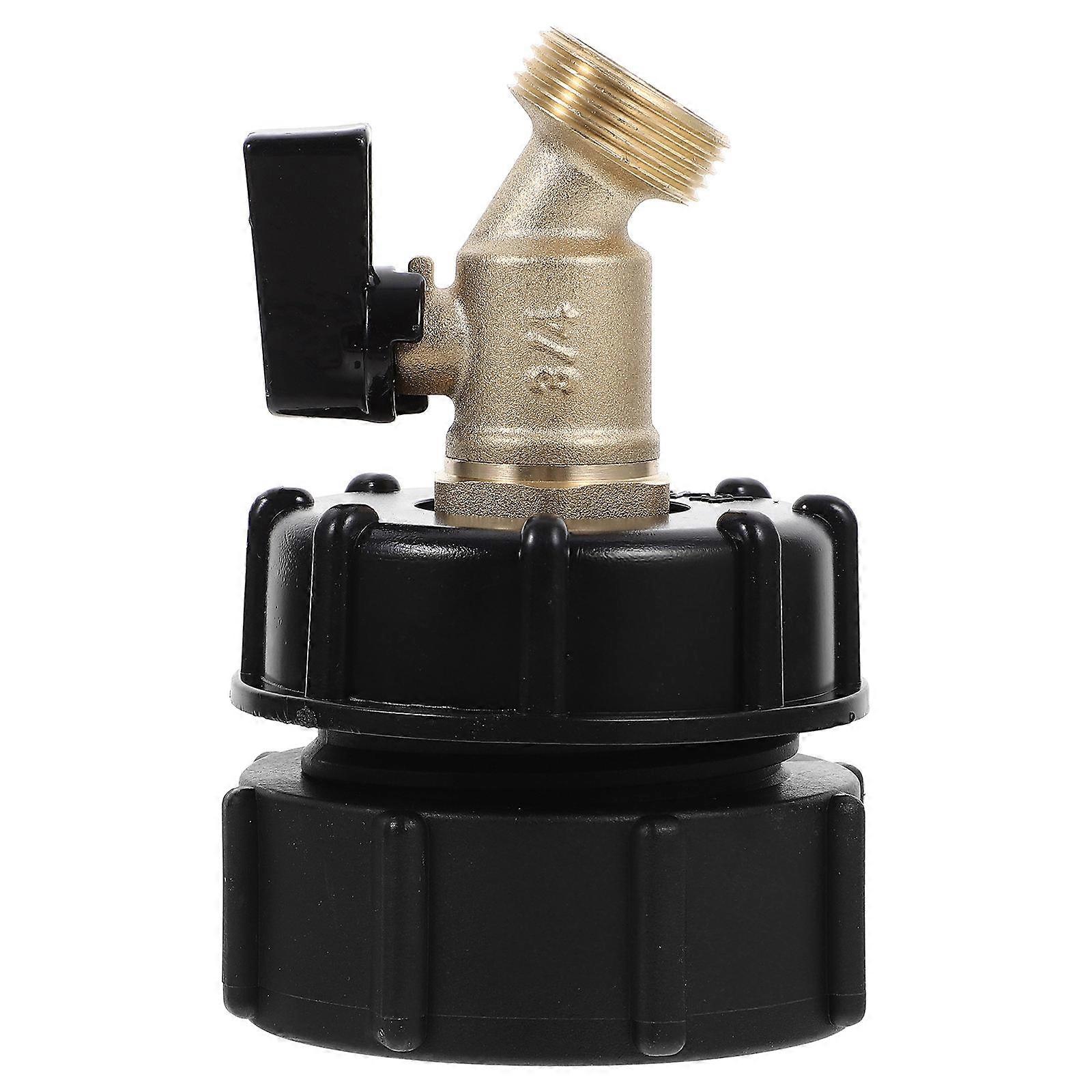 Ibc Tank Water Tap Ibc Tote Faucet For Garden Use Practical Design 4.4X3X3In 1Set