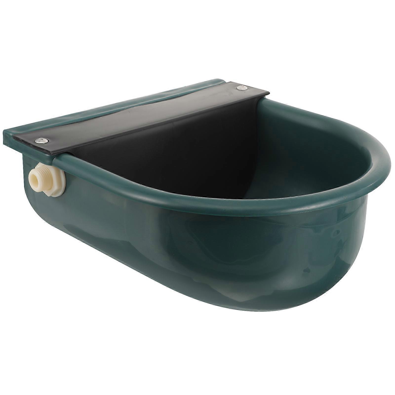 Automatic Cow Water Feeder with Floating Level Control – Durable Plastic Drinking Bowl for Livestock Cattle, Horses, Sheep, and Pigs